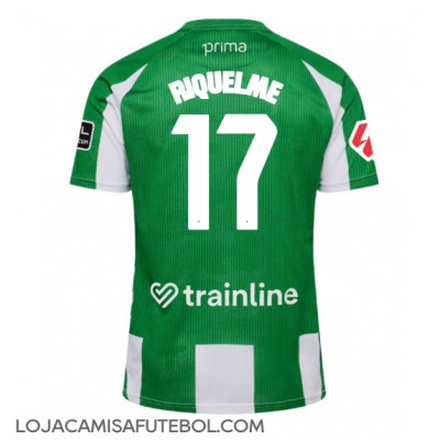 Camisa de Futebol Real Betis Rodrigo Riquelme #17 Equipamento Principal 2025-26 Manga Curta Camisa de Futebol Real Betis Rodrigo Riquelme #17 Equipamento Principal 2025-26 Manga Curta